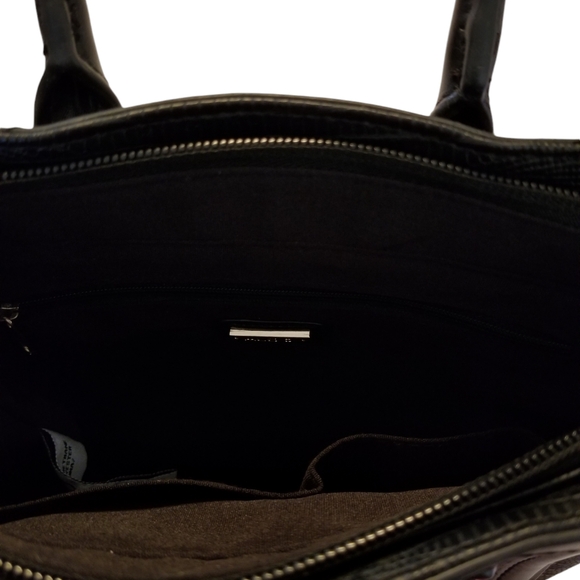 ALDO Black White Mini Purse Crossbody Handbag Bag - Picture 5 of 11